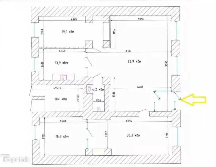 Помещение свободного назначения в Саратовская область, Саратов ... - Фото 2