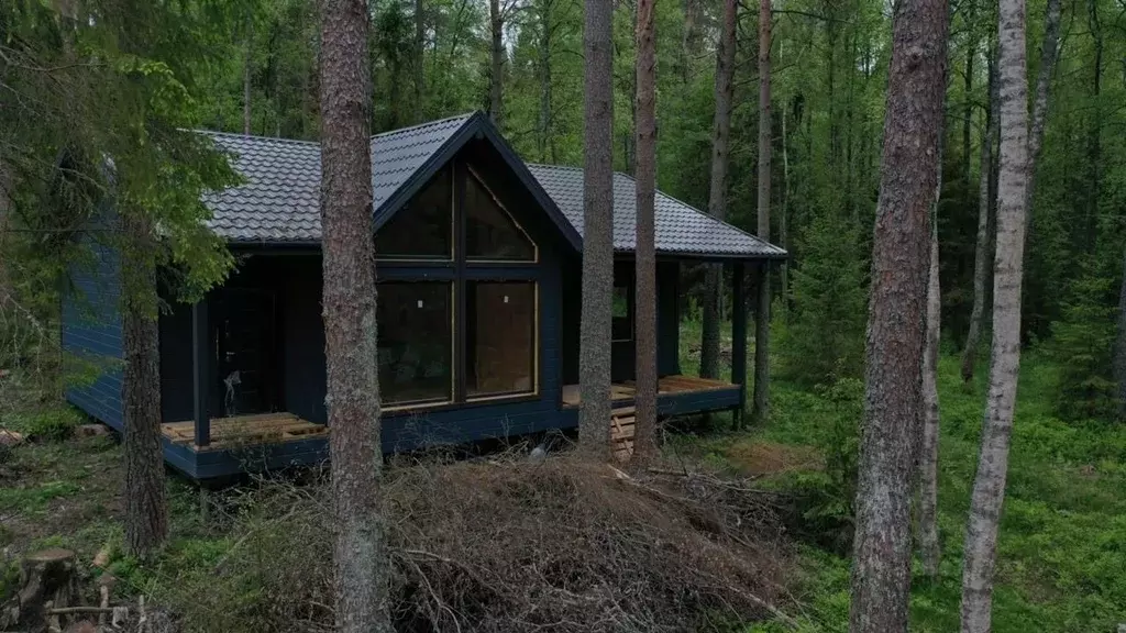 Дом в Ленинградская область, Приозерский район, Сосновское с/пос, д. ... - Фото 2