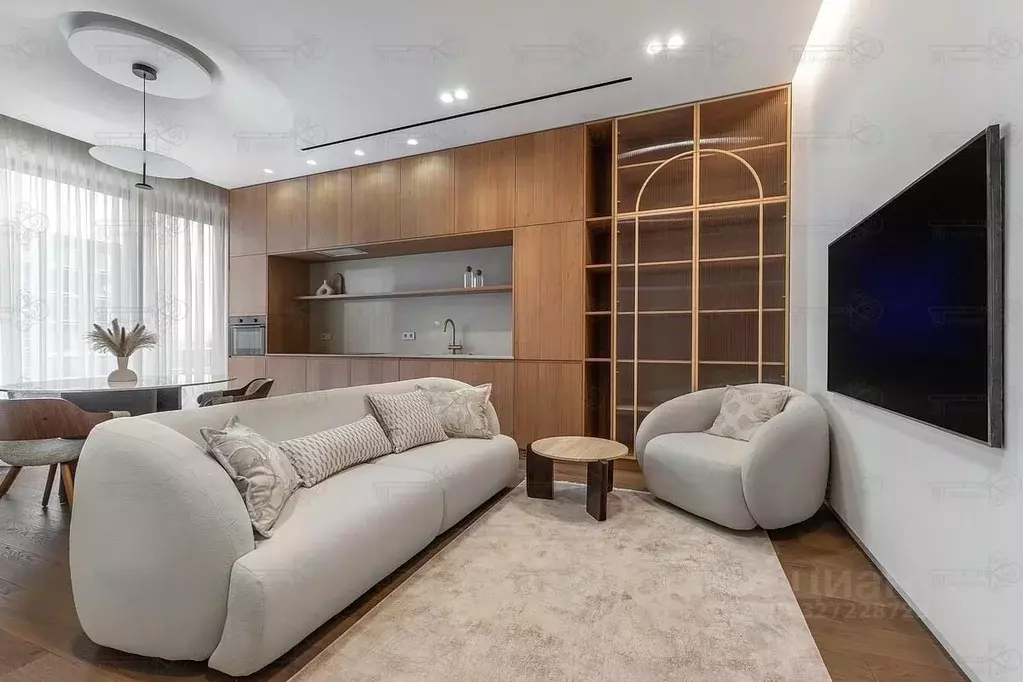 3-к кв. Москва ул. Усачева, 15А (90.0 м) - Фото 2