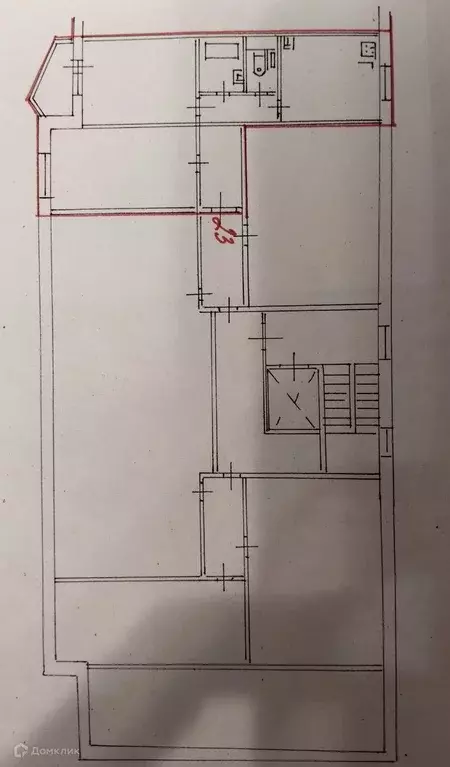 Продаётся 2-к квартира, 57 м - Фото 1