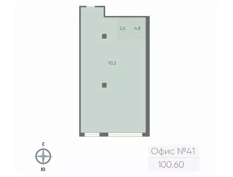 Офис в Санкт-Петербург Партизанская ул., 5 (101 м) - Фото 1