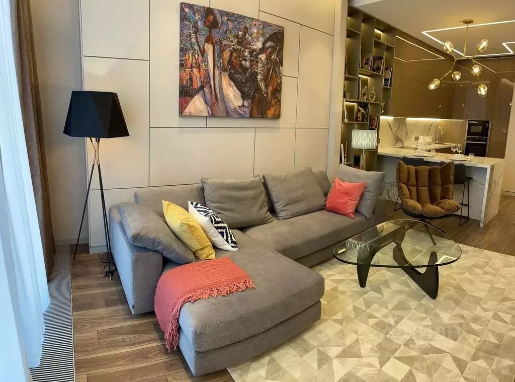 2-к кв. Москва 1-й Красногвардейский проезд, 22с2 (65.0 м) - Фото 2