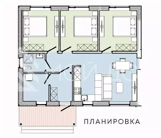 дом в сахалинская область, анивский городской округ, с. мицулевка (70 . - Фото 1