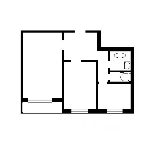2-к кв. Москва Россошанская ул., 13К1 (45.0 м) - Фото 1