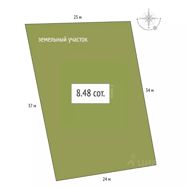 Участок в Новосибирская область, Новосибирский район, Барышевский ... - Фото 1