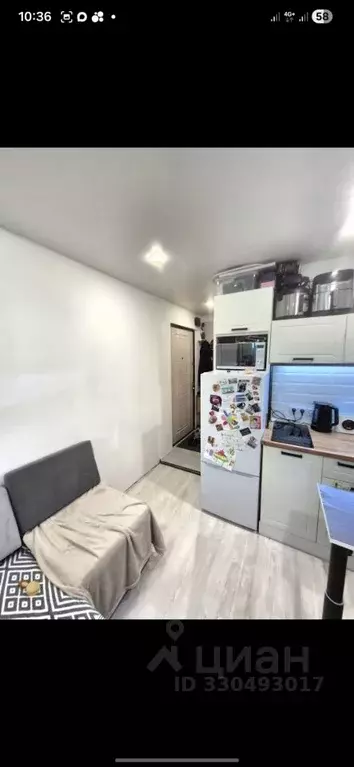 Студия Москва ул. Гурьянова, 5 (15.0 м) - Фото 2