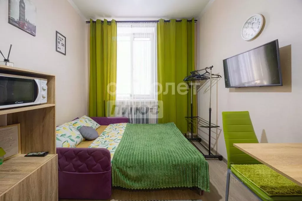 Студия Московская область, Подольск Климовск мкр, 2 (15.5 м) - Фото 1