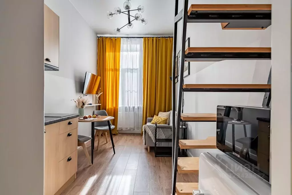 Студия Санкт-Петербург Лиговский просп., 71П (19.0 м) - Фото 1