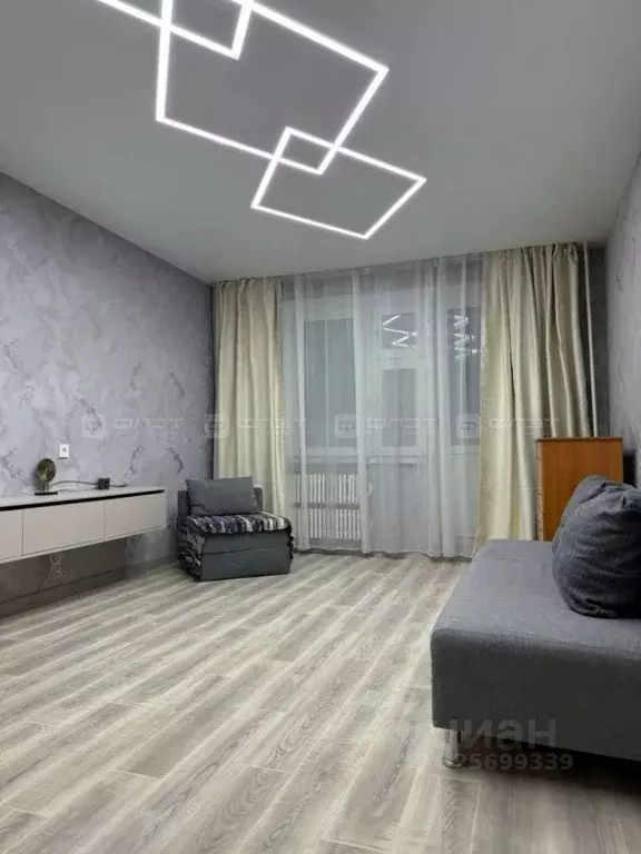 1-к кв. Татарстан, Казань ул. Хайдара Бигичева, 16 (38.0 м) - Фото 1