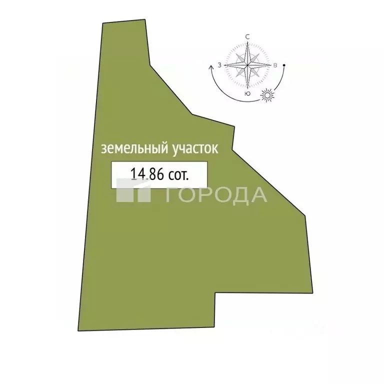 Участок в Алтайский край, Барнаул  (14.86 сот.) - Фото 1