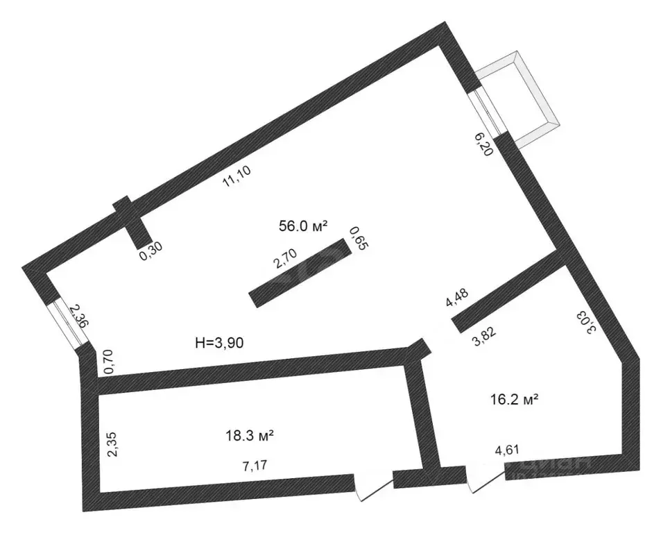 Офис в Костромская область, Кострома Советская ул., 119 (50 м) - Фото 1