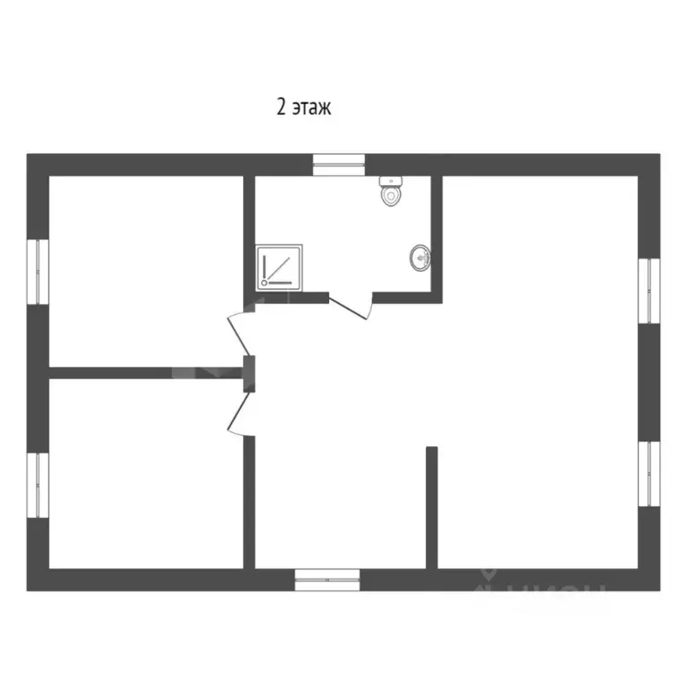 Коттедж в Тюменская область, Тюмень ул. 1-я Северная (175 м) - Фото 2