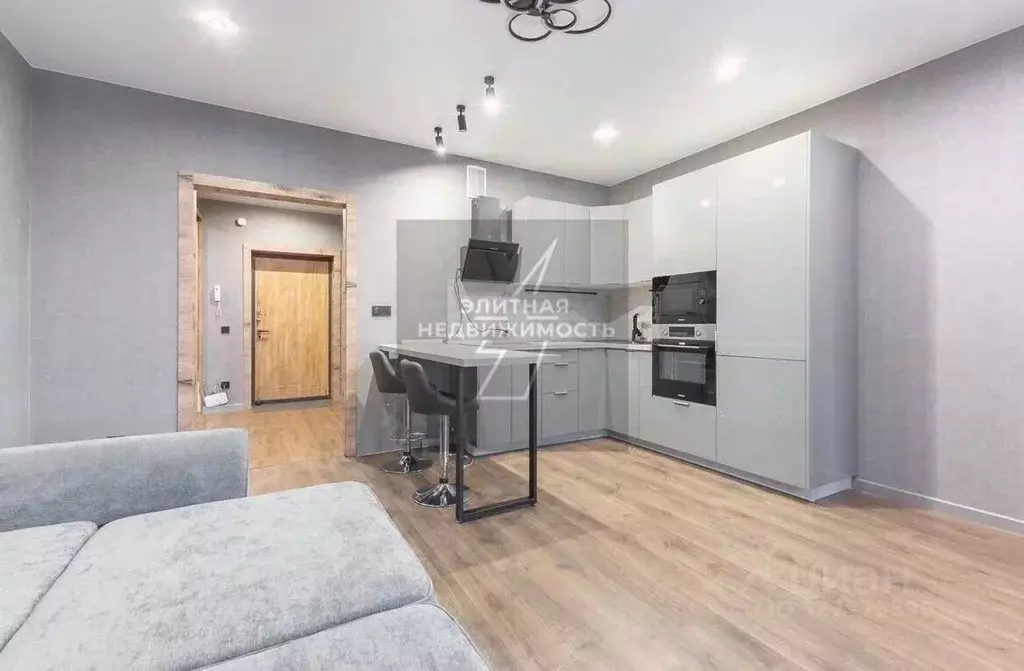 1-к кв. Татарстан, Казань ул. Николая Ершова, 65Б/2 (33.0 м) - Фото 1