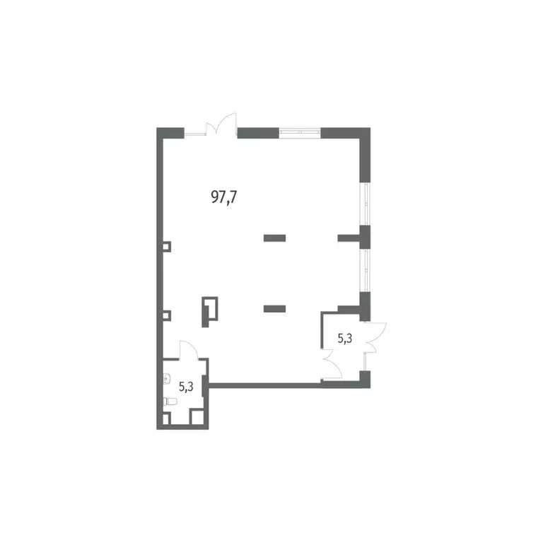 Помещение свободного назначения в Санкт-Петербург ул. Академика ... - Фото 2