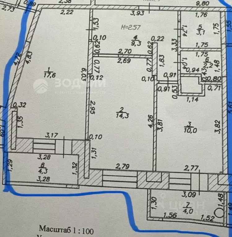2-к кв. Чувашия, Чебоксары ул. Академика РАН Х.М. Миначева, 25 (62.5 ... - Фото 1