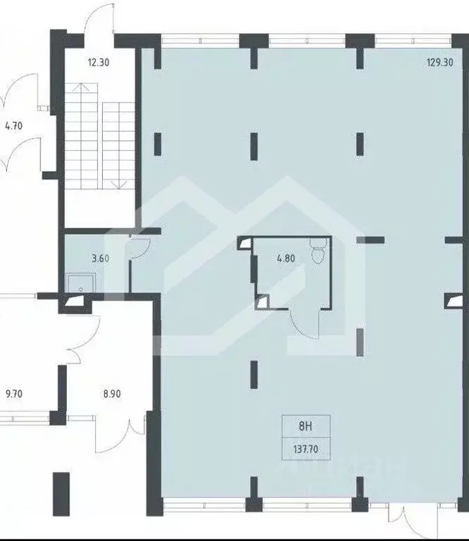 Торговая площадь в Москва Рязановское поселение, ул. Уточкина, 8к1 ... - Фото 2