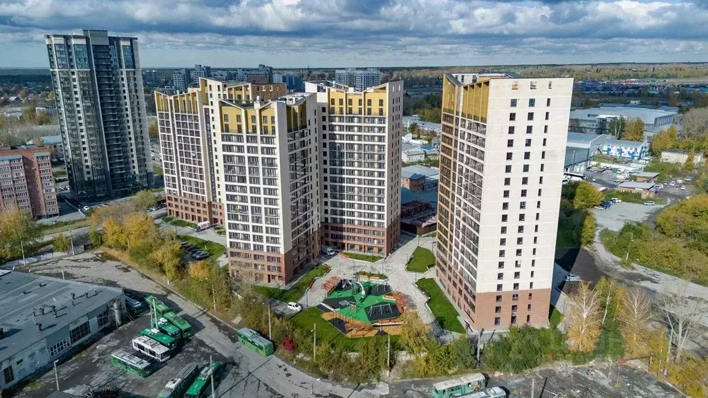 1-к кв. Новосибирская область, Новосибирск ул. Аэропорт, 49/1 (37.3 м) - Фото 1