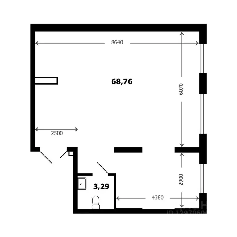 Помещение свободного назначения в Татарстан, Казань Квартал Сюита ... - Фото 1
