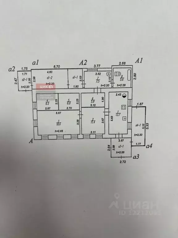 Дом в Рязанская область, Рязань Школьная ул., 89 (75 м) - Фото 1