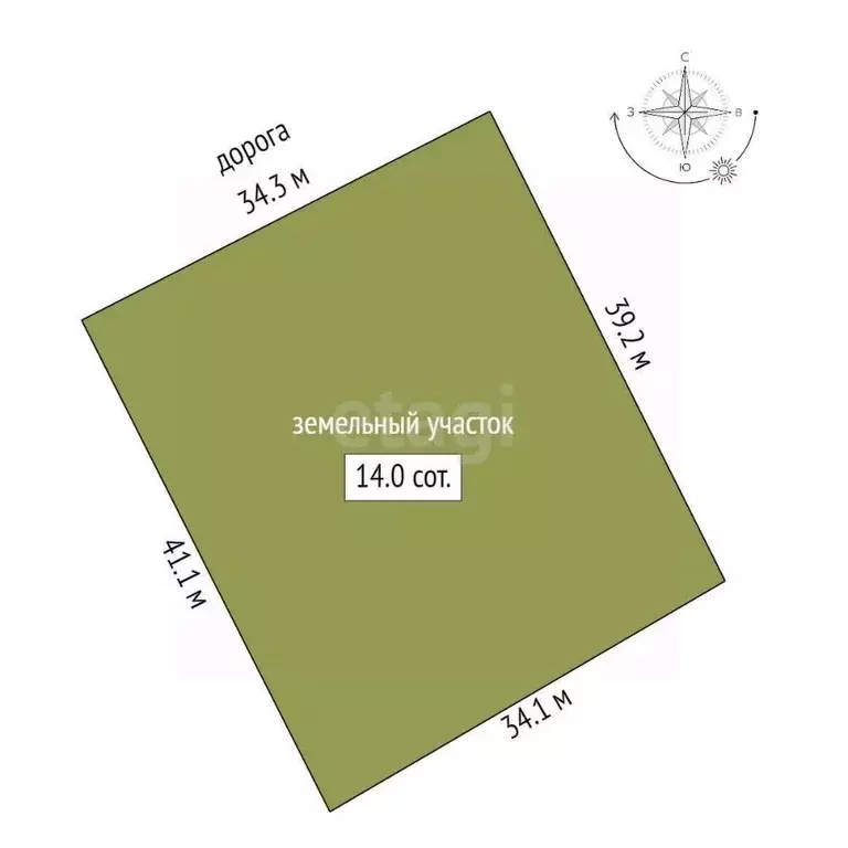 Участок в Марий Эл, Медведевский район, Азяковское с/пос, д. Шеклянур ... - Фото 2