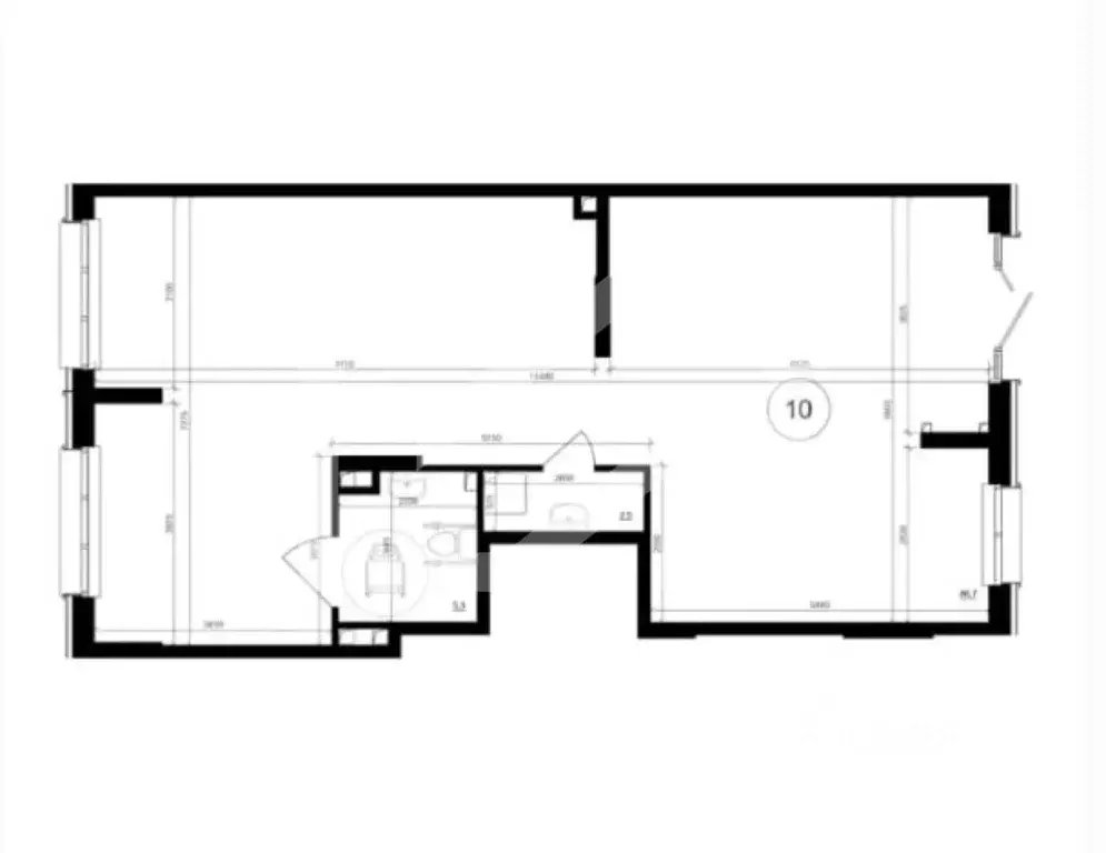 Помещение свободного назначения в Москва Филатов Луг жилой комплекс, ... - Фото 1
