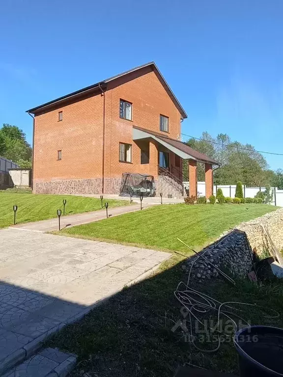 Дом в Калужская область, Ермолино Боровский район, ул. Островского, ... - Фото 0