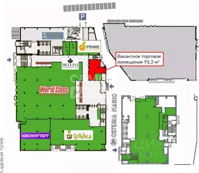 Помещение свободного назначения в Москва ул. Земляной Вал, 9 (91 м) - Фото 0