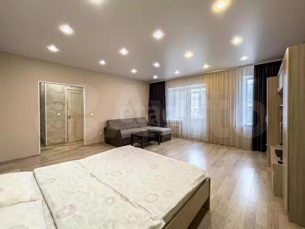 1-к. квартира, 47,5 м, 1/4 эт. - Фото 0
