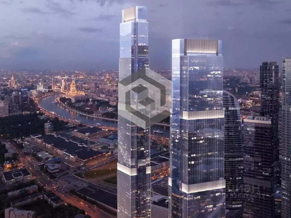 Офис в Москва 1-й Красногвардейский проезд, 22с2 (2026 м) - Фото 2