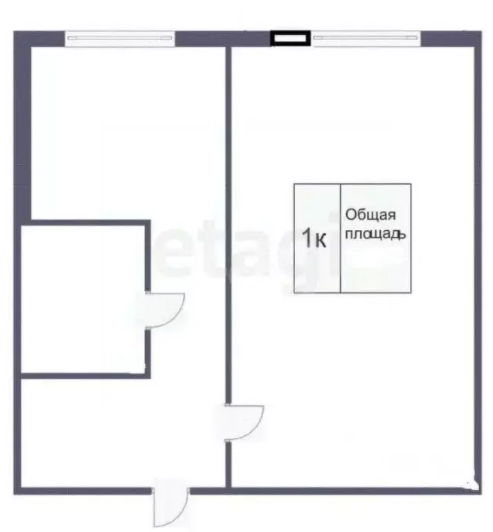 1-к кв. Кемеровская область, Кемерово бул. Строителей, 16 (31.0 м) - Фото 2