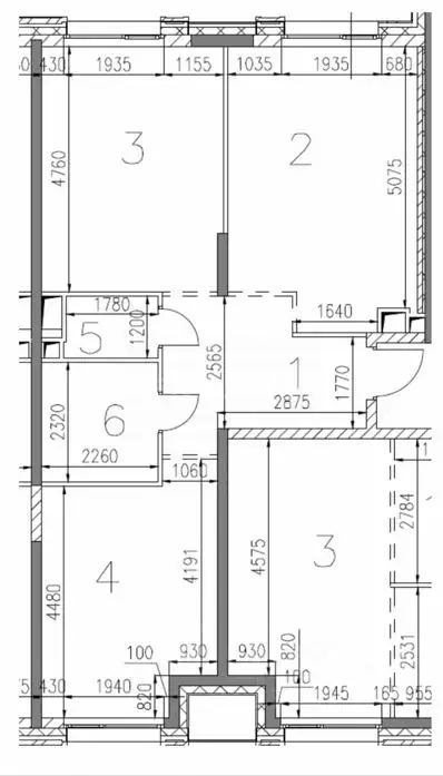 3-к кв. Москва ул. Нижние Мневники, 9 (67.8 м) - Фото 1