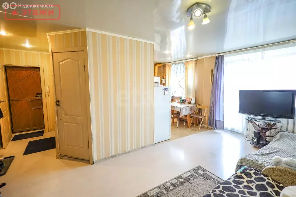 1-комнатная квартира: Петрозаводск, улица Калинина, 29 (30.8 м) - Фото 2