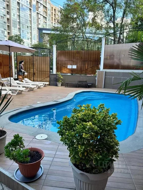 Студия Краснодарский край, Сочи Мамайка мкр, ул. Волжская, 81Б (44.0 ... - Фото 1