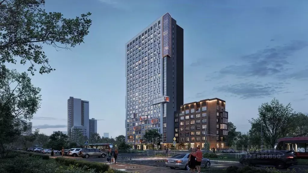 2-к кв. Свердловская область, Екатеринбург ул. Семена Лагоды, 80 (64.7 ... - Фото 2