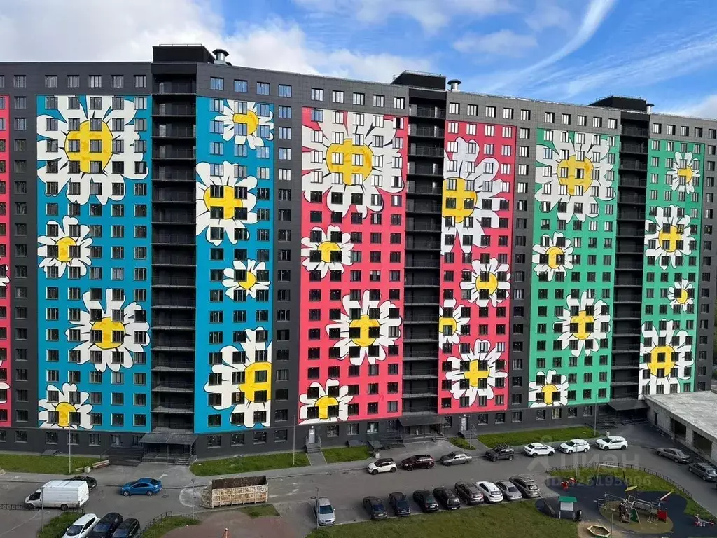 Студия Ленинградская область, Мурино Всеволожский район, ул. Шоссе в ... - Фото 1