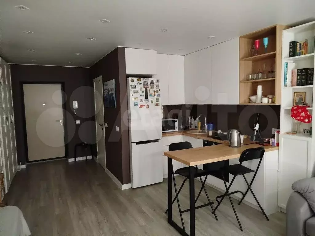 Квартира-студия, 27,4 м, 2/10 эт. - Фото 1