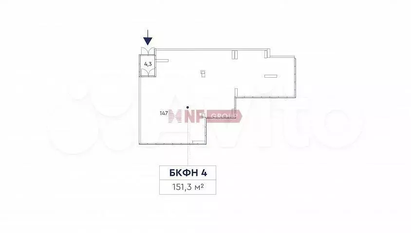 Продам помещение свободного назначения, 151.3 м - Фото 0