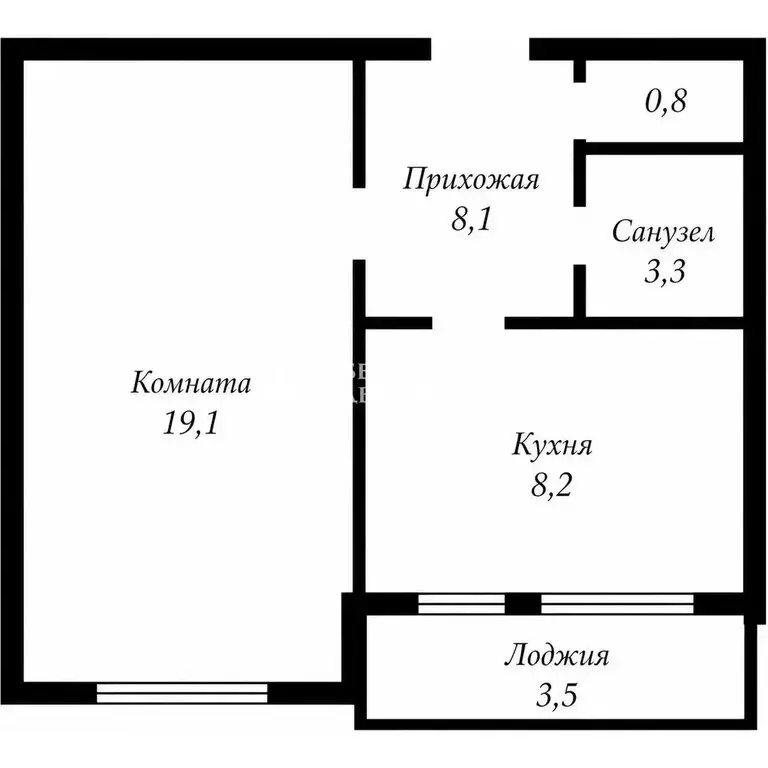 1-комнатная квартира: Москва, улица Лескова, 12 (35.7 м) - Фото 2