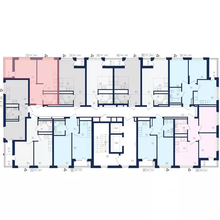 1-к кв. Башкортостан, Уфа бул. Яркий (34.3 м) - Фото 2