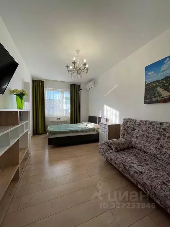 1-к кв. Саха (Якутия), Якутск Гимеин мкр, ул. Шевченко, 5 (36.0 м) - Фото 1