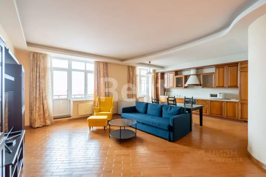 3-к кв. Москва ул. Врубеля, 8 (124.0 м) - Фото 1