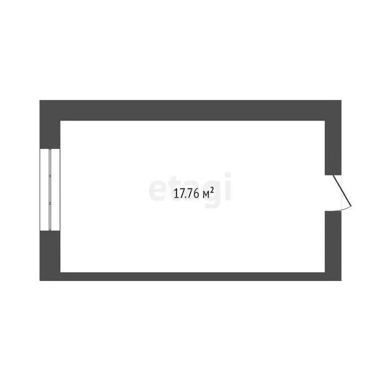1к в -комнатной квартире ( м) - Фото 1
