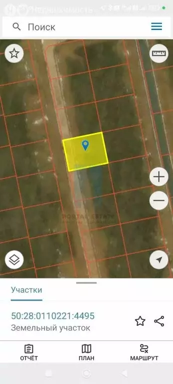 Участок в деревня Шишкино, КП Новое Растуново (5.1 м) - Фото 1