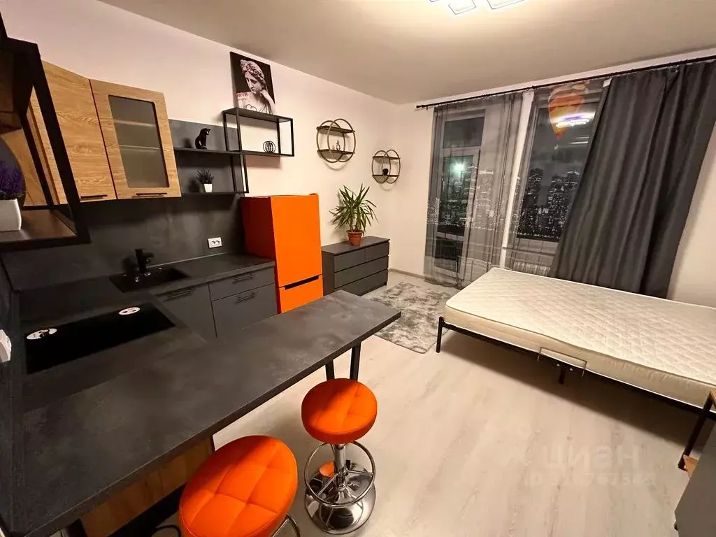 Студия Санкт-Петербург ул. Ивана Куликова, 12 (30.0 м) - Фото 0