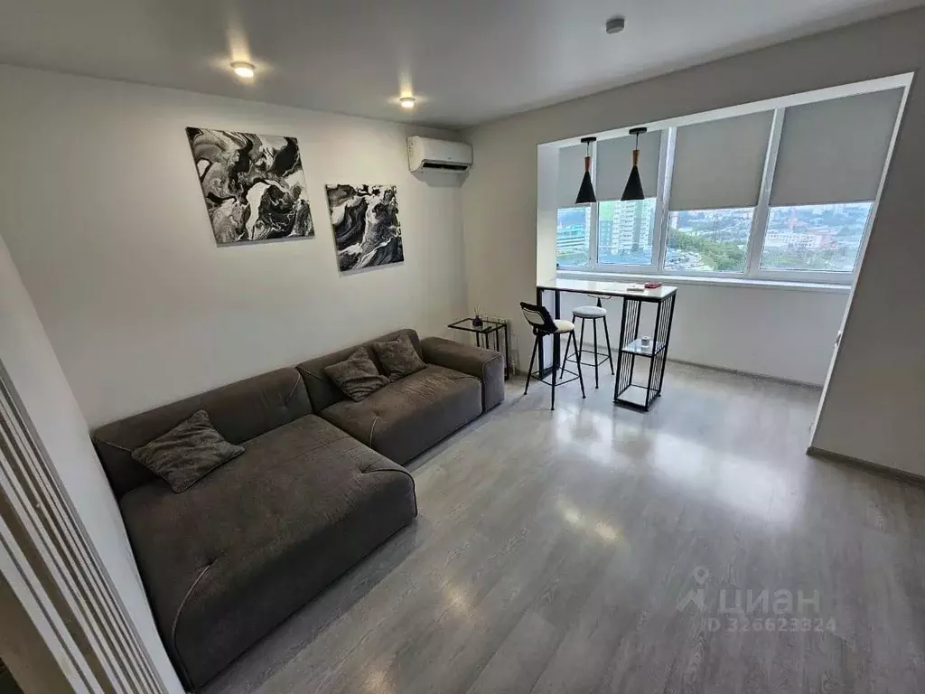 1-к кв. Приморский край, Владивосток ул. Майора Филипова, 5 (30.0 м) - Фото 1