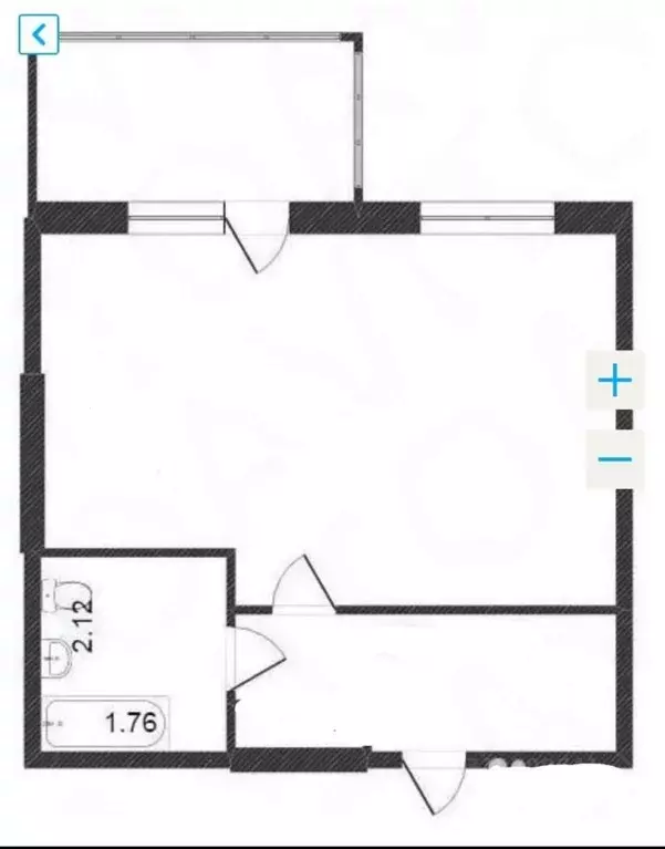 Студия Красноярский край, Красноярск Караульная ул., 42 (34.0 м) - Фото 1