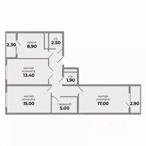 3-к кв. Ставропольский край, Михайловск Шпаковский район, Гармония ... - Фото 1