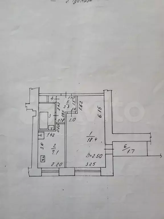 1-к. квартира, 32,1 м, 5/9 эт. - Фото 0