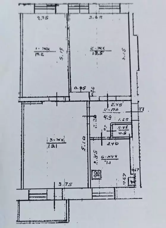 3-к кв. Башкортостан, Уфа ул. Ленина, 63 (64.7 м) - Фото 2