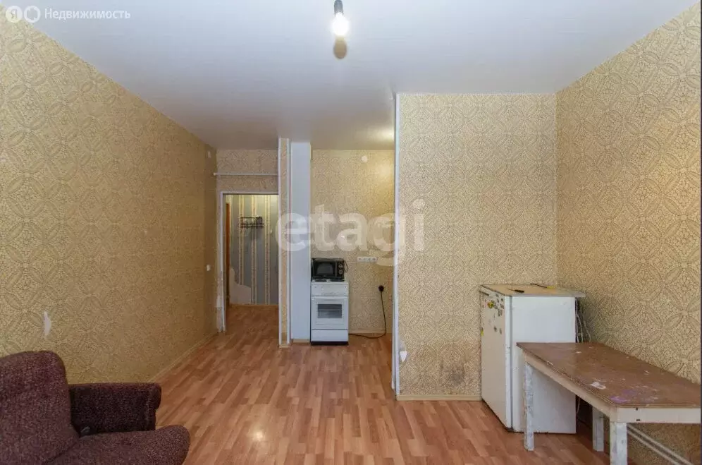 Квартира-студия: посёлок Туртас, Октябрьская улица, 10 (26.9 м) - Фото 1